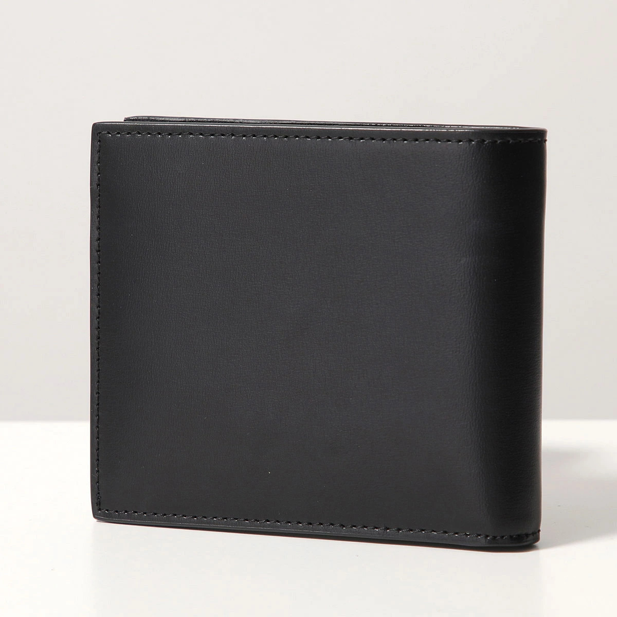 Saint Laurent Bi Fold Wallet Cassandra Coin Wallet Leather Nero Black